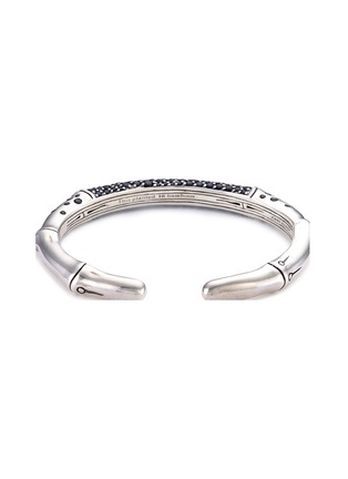 Figure View - Click To Enlarge - JOHN HARDY - Sapphire silver bamboo cuff