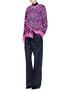 Figure View - Click To Enlarge - OPENING CEREMONY - X Syd Mead leopard print zip sweater