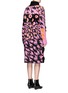 Back View - Click To Enlarge - OPENING CEREMONY - x Syd Mead sequins leopard jacquard coat