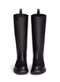 Front View - Click To Enlarge - RICK OWENS  - Leather biker boots
