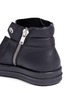 Detail View - Click To Enlarge - RICK OWENS  - Island Dunk' leather laceless sneakers