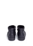 Back View - Click To Enlarge - RICK OWENS  - Island Dunk' leather laceless sneakers