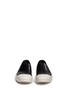Front View - Click To Enlarge - RICK OWENS  - Leather boat skate slip-ons