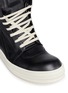 Detail View - Click To Enlarge - RICK OWENS  - 'Geobasket' high top leather sneakers