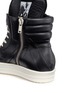 Detail View - Click To Enlarge - RICK OWENS  - 'Geobasket' high top leather sneakers
