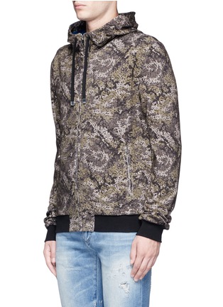 Front View - Click To Enlarge - - - Digital camouflage print hoodie