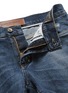  - - - 'Stretch 14' slim fit medium wash distressed jeans