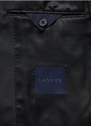  - LANVIN - Lurex wool-silk fresco tuxedo suit