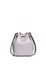 Back View - Click To Enlarge - MICHAEL KORS - Greenwich' small saffiano leather bucket bag