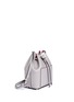 Front View - Click To Enlarge - MICHAEL KORS - Greenwich' small saffiano leather bucket bag