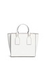 Back View - Click To Enlarge - MICHAEL KORS - 'Selby' medium saffiano leather satchel