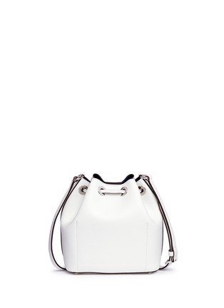 Back View - Click To Enlarge - MICHAEL KORS - 'Greenwich' small saffiano leather bucket bag