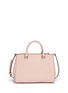 Back View - Click To Enlarge - MICHAEL KORS - 'Sutton' medium saffiano leather satchel