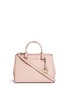 Main View - Click To Enlarge - MICHAEL KORS - 'Sutton' medium saffiano leather satchel
