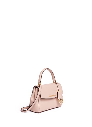Front View - Click To Enlarge - MICHAEL KORS - 'Ava' petite saffiano leather crossbody bag