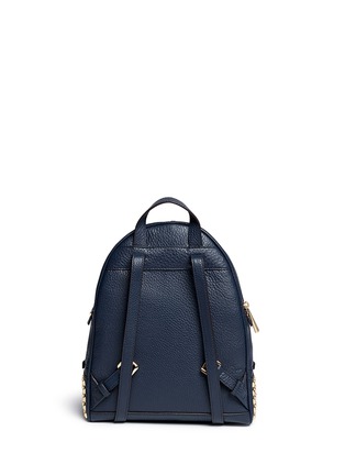 Back View - Click To Enlarge - MICHAEL KORS - 'Rhea' small stud leather backpack