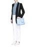 Figure View - Click To Enlarge - MICHAEL KORS - 'Selby' medium saffiano leather satchel