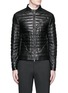 Main View - Click To Enlarge - MONCLER - 'Casteu' quilted down leather jacket