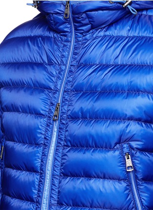 Detail View - Click To Enlarge - MONCLER - 'Mir' quilted down hood jacket