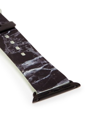 Detail View - Click To Enlarge - CASETIFY - Black marble print 38mm Apple Watch bracelet