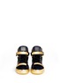 Figure View - Click To Enlarge - 73426 - 'London' velvet high top sneakers