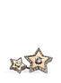 Main View - Click To Enlarge - LANVIN - Double star two-finger ring