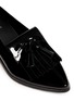 Detail View - Click To Enlarge - STUART WEITZMAN - 'Avatass' patent leather kiltie loafers
