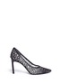 Main View - Click To Enlarge - STUART WEITZMAN - 'Twinkle Toes' Swarovski crystal lace pumps