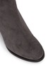 Detail View - Click To Enlarge - STUART WEITZMAN - 'Half N Half' elastic back suede knee high boots