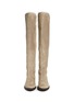 Front View - Click To Enlarge - STUART WEITZMAN - 'Parka' thigh high suede boots