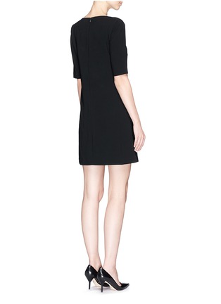 Back View - Click To Enlarge - THEORY - 'Jace' admiral crepe shift dress