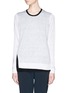 Main View - Click To Enlarge - THEORY - 'Mayolee' colourblock sweater