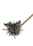 Detail View - Click To Enlarge - MIRIAM HASKELL - Swarovski crystal seed bead insect hair clip