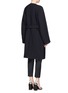 Back View - Click To Enlarge - DRIES VAN NOTEN - 'Richmond' patch pocket wool gabardine overcoat