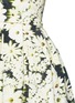 Detail View - Click To Enlarge - 72723 - Daisy print bonded crepe cutout ball dress