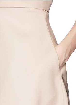 Detail View - Click To Enlarge - 72723 - Bonded crepe bustier dress