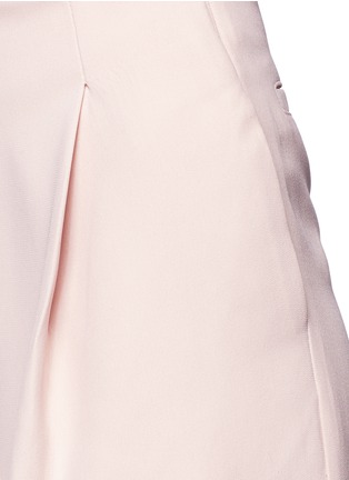 Detail View - Click To Enlarge - 72723 - Double bonded crepe wide culottes