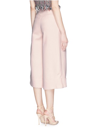 Back View - Click To Enlarge - 72723 - Double bonded crepe wide culottes