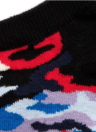 Detail View - Click To Enlarge - HAPPY SOCKS - Camo low socks