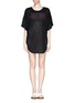 Main View - Click To Enlarge - BETH RICHARDS - 'League' perforated T-shirt dress
