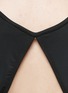 Detail View - Click To Enlarge - BETH RICHARDS - 'Grace' cutout back cropped swim top