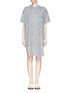 Detail View - Click To Enlarge - BETH RICHARDS - 'Knot' marled print T-shirt dress