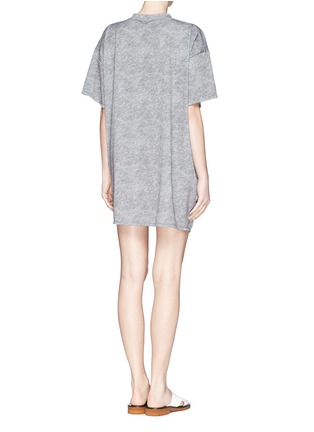 Back View - Click To Enlarge - BETH RICHARDS - 'Knot' marled print T-shirt dress