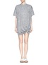 Main View - Click To Enlarge - BETH RICHARDS - 'Knot' marled print T-shirt dress