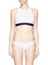 Main View - Click To Enlarge - BETH RICHARDS - 'Fel' logo cropped swim top