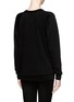 Back View - Click To Enlarge - LANVIN - Monkey chain cotton French terry sweatshirt