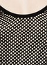 Detail View - Click To Enlarge - LANVIN - Knit mesh camisole