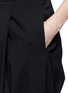 Detail View - Click To Enlarge - LANVIN - Cropped twill harem pants