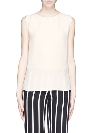 Main View - Click To Enlarge - LANVIN - Twist back silk tank top