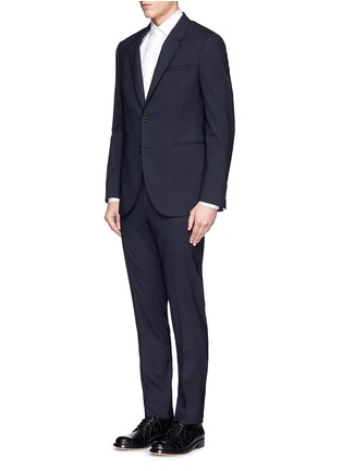 Figure View - Click To Enlarge - NEIL BARRETT - Virgin wool blend suit